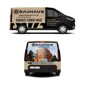 Diseño de Rotulación de Vehículo por 123graphics para UK Bauhaus | Diseño #36741582