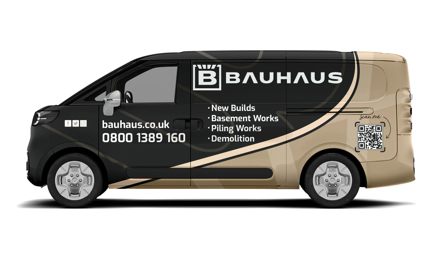 Diseño de Rotulación de Vehículo por Wrapcia para UK Bauhaus | Diseño #36741899