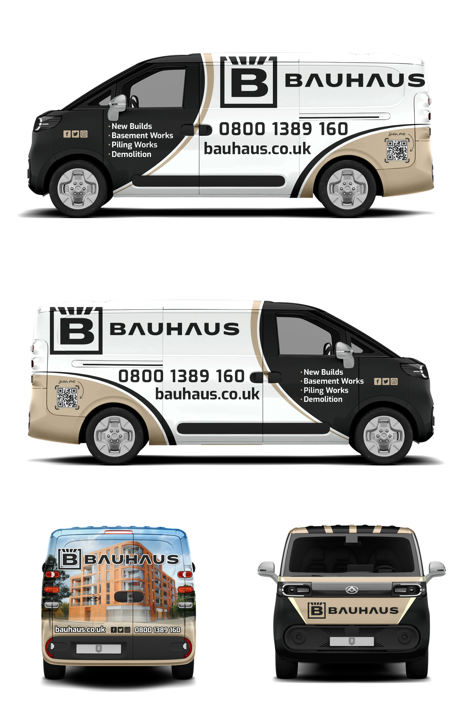 Diseño de Rotulación de Vehículo por Wrapcia para UK Bauhaus | Diseño #36750500