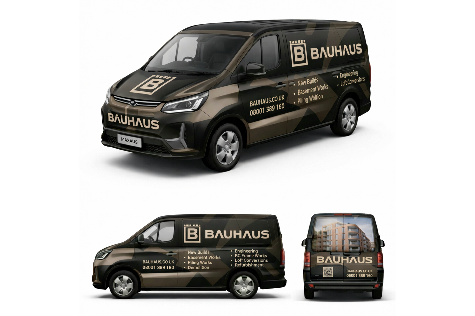 Diseño de Rotulación de Vehículo por Med Hed para UK Bauhaus | Diseño #36765596