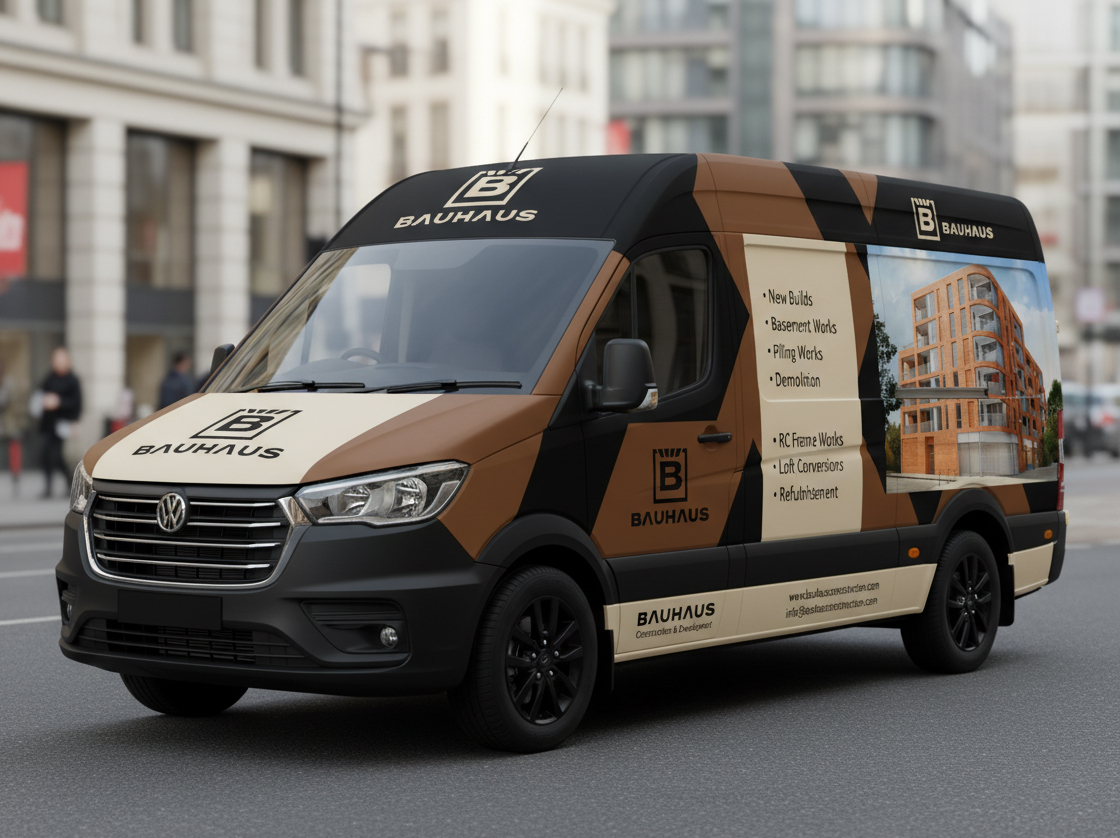 Diseño de Rotulación de Vehículo por ZEKKOUR Fouzi para UK Bauhaus | Diseño #36760556