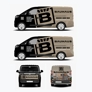 Diseño de Rotulación de Vehículo por Yoga Tri para UK Bauhaus | Diseño: #36736337
