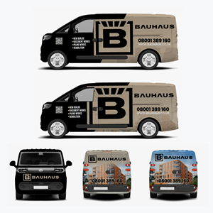 Diseño de Rotulación de Vehículo por Yoga Tri para UK Bauhaus | Diseño: #36736820