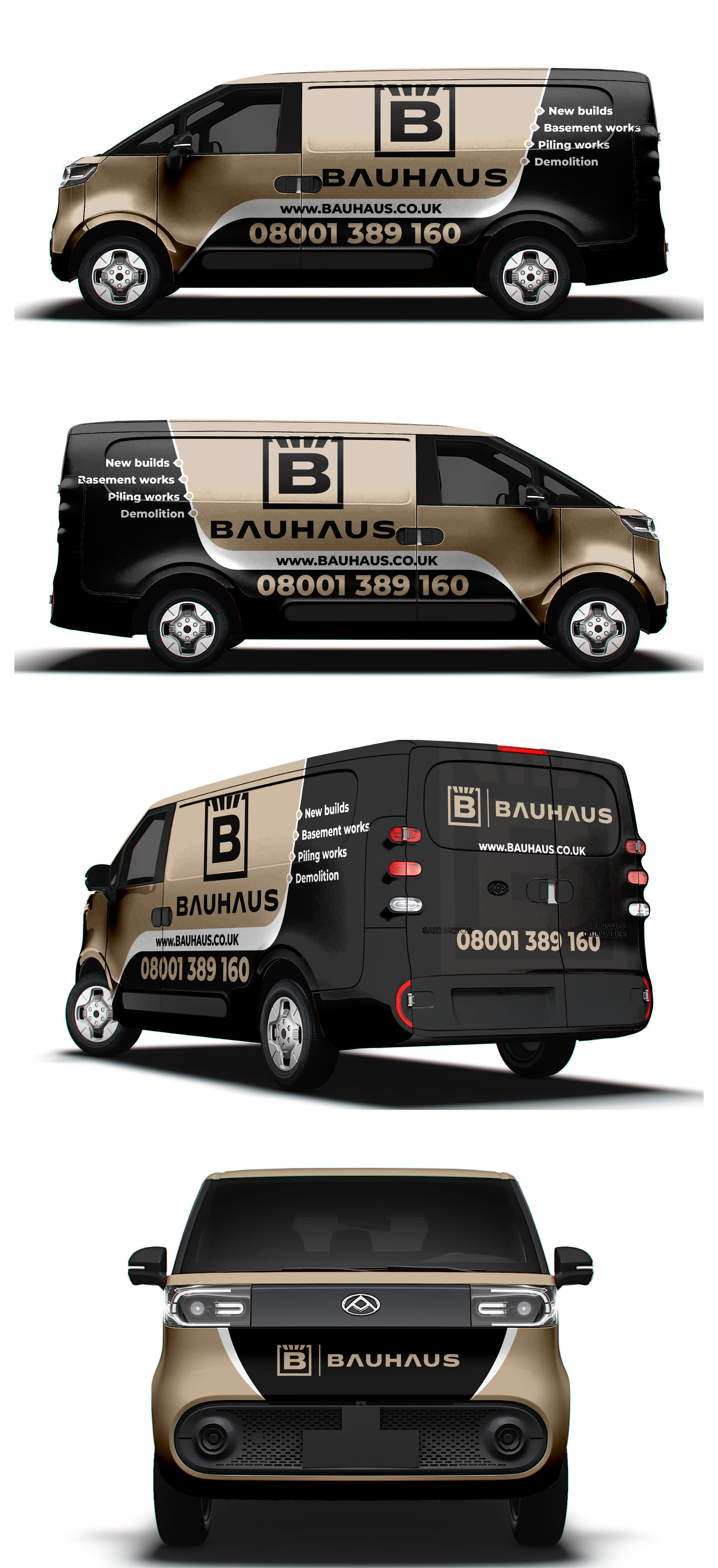 Diseño de Rotulación de Vehículo por Imagine design000 para UK Bauhaus | Diseño #36739840