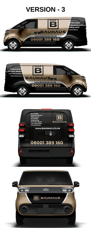 Diseño de Rotulación de Vehículo por Imagine design000 para UK Bauhaus | Diseño: #36744686