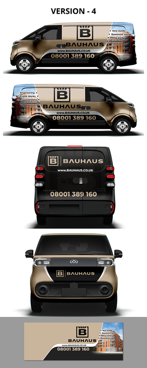 Diseño de Rotulación de Vehículo por Imagine design000 para UK Bauhaus | Diseño: #36746847