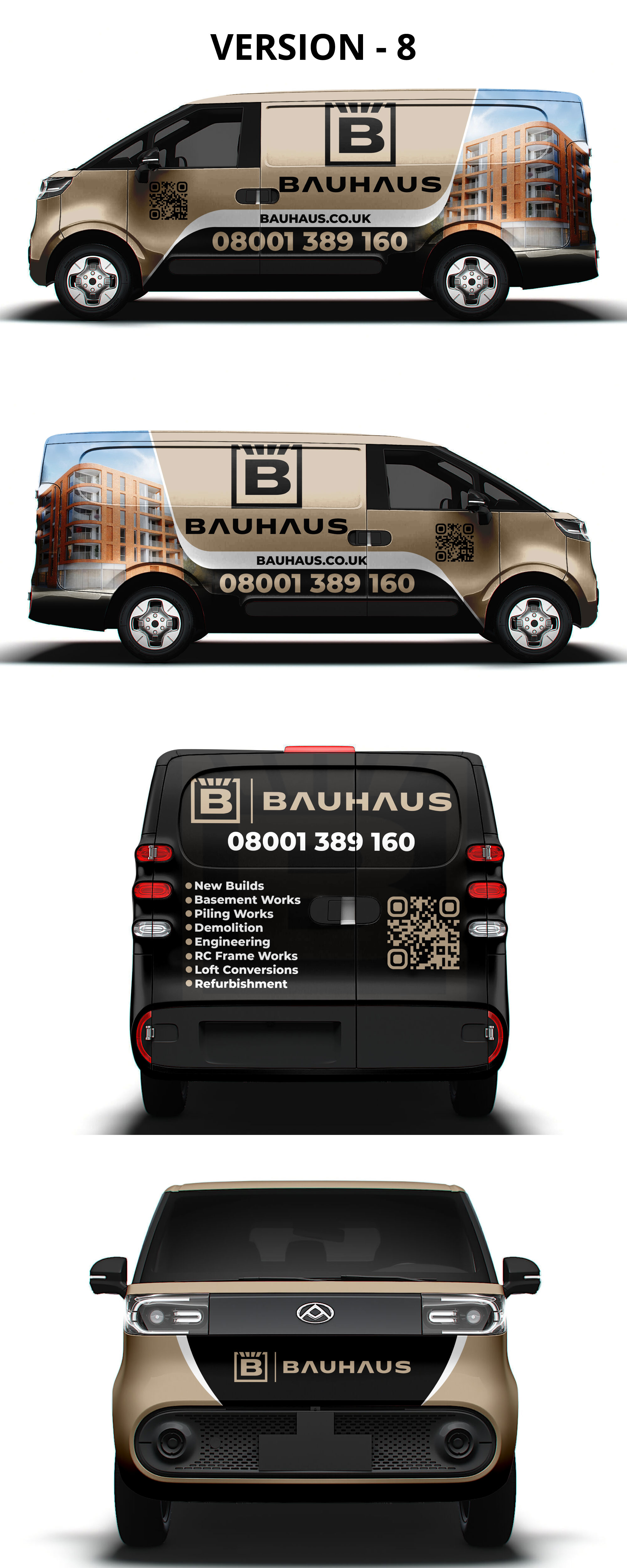 Diseño de Rotulación de Vehículo por Imagine design000 para UK Bauhaus | Diseño #36755541