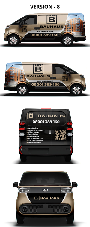 Diseño de Rotulación de Vehículo por Imagine design000 para UK Bauhaus | Diseño: #36755541