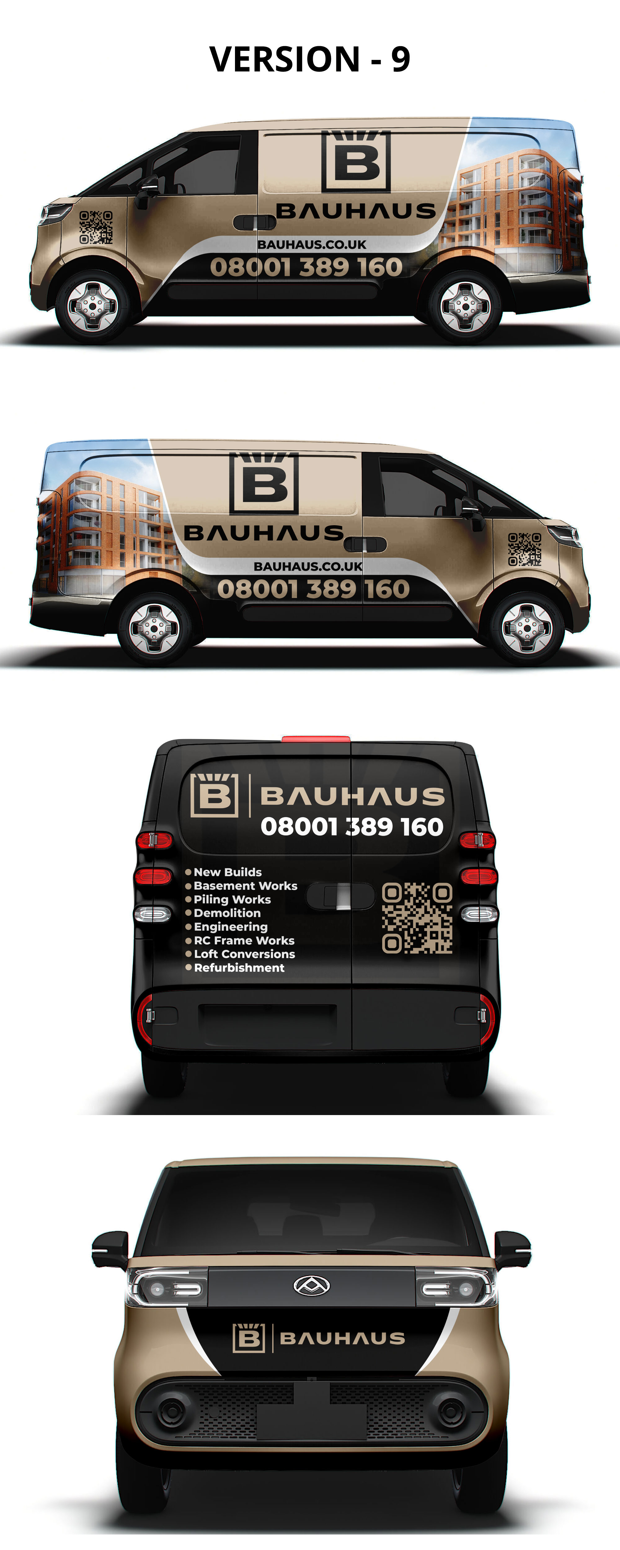 Diseño de Rotulación de Vehículo por Imagine design000 para UK Bauhaus | Diseño #36761139