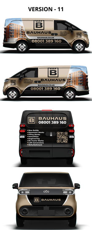 Diseño de Rotulación de Vehículo por Imagine design000 para UK Bauhaus | Diseño: #36763903