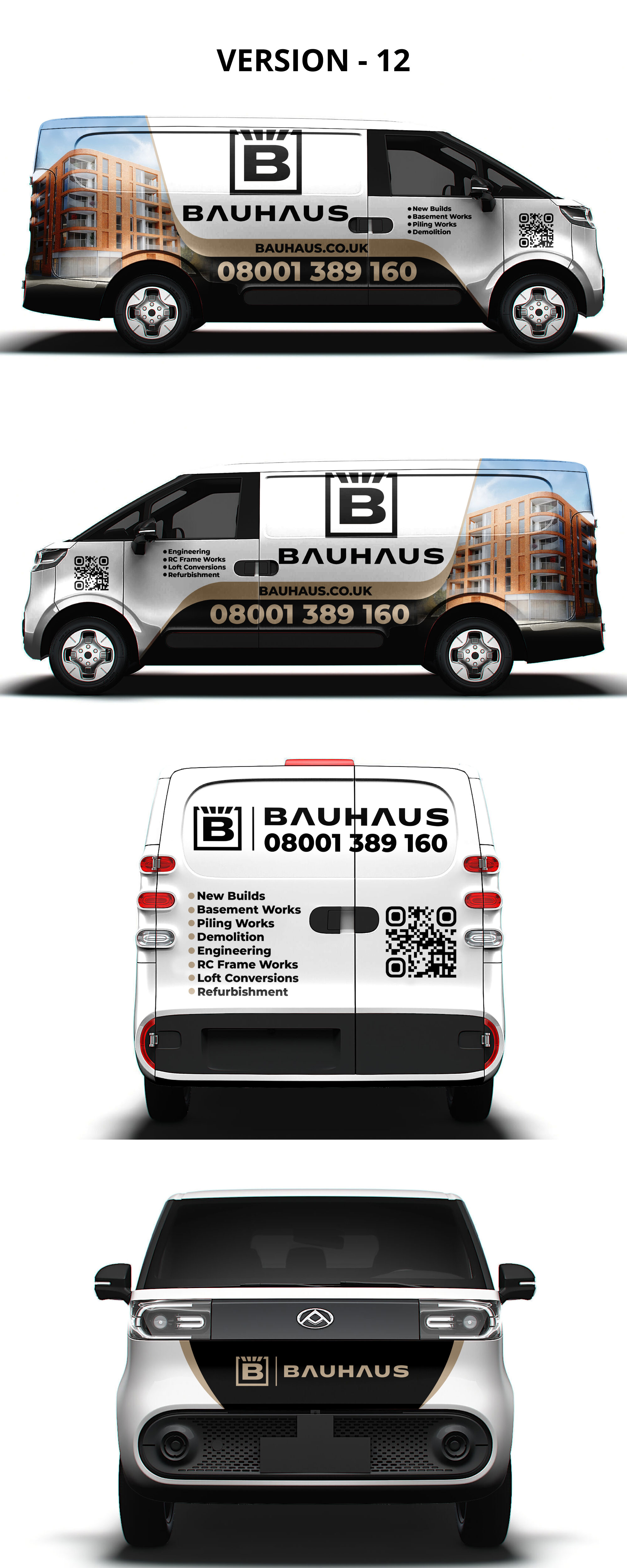 Diseño de Rotulación de Vehículo por Imagine design000 para UK Bauhaus | Diseño #36773226