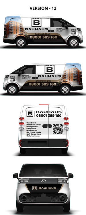 Diseño de Rotulación de Vehículo por Imagine design000 para UK Bauhaus | Diseño #36773226