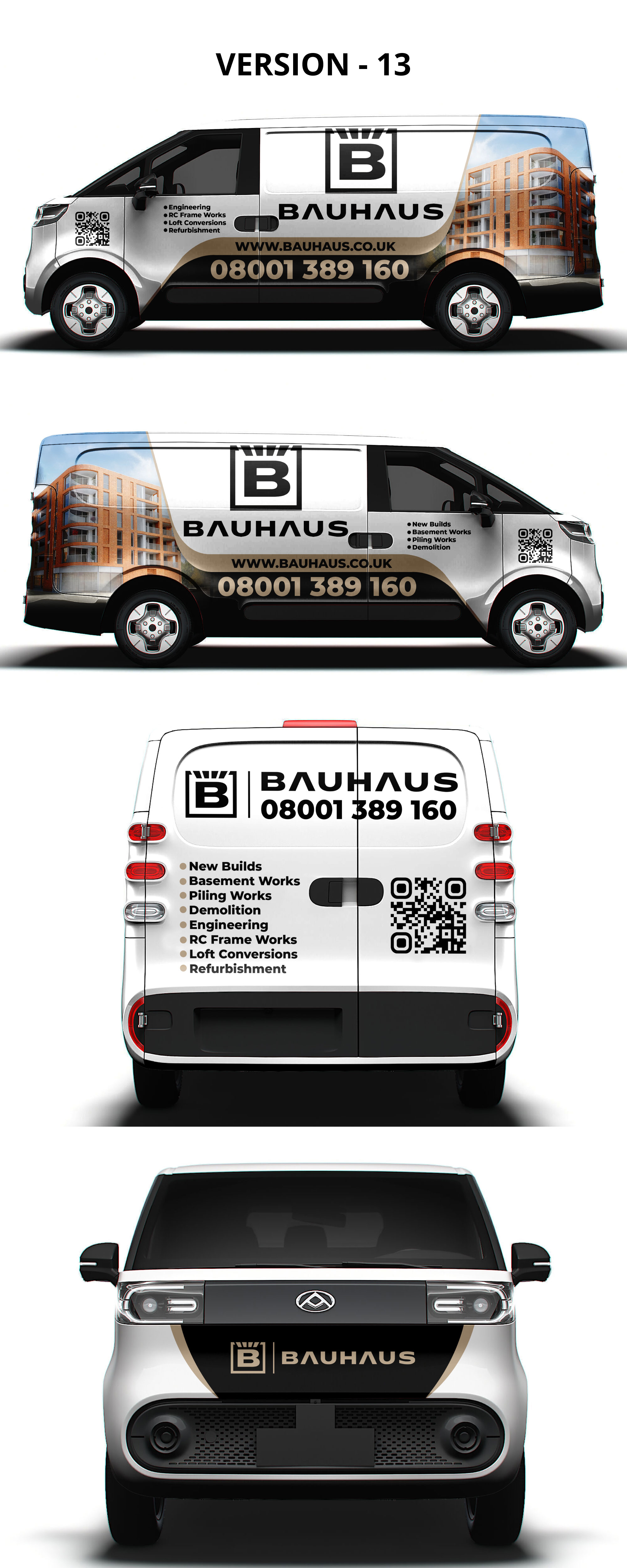 Diseño de Rotulación de Vehículo por Imagine design000 para UK Bauhaus | Diseño #36788964