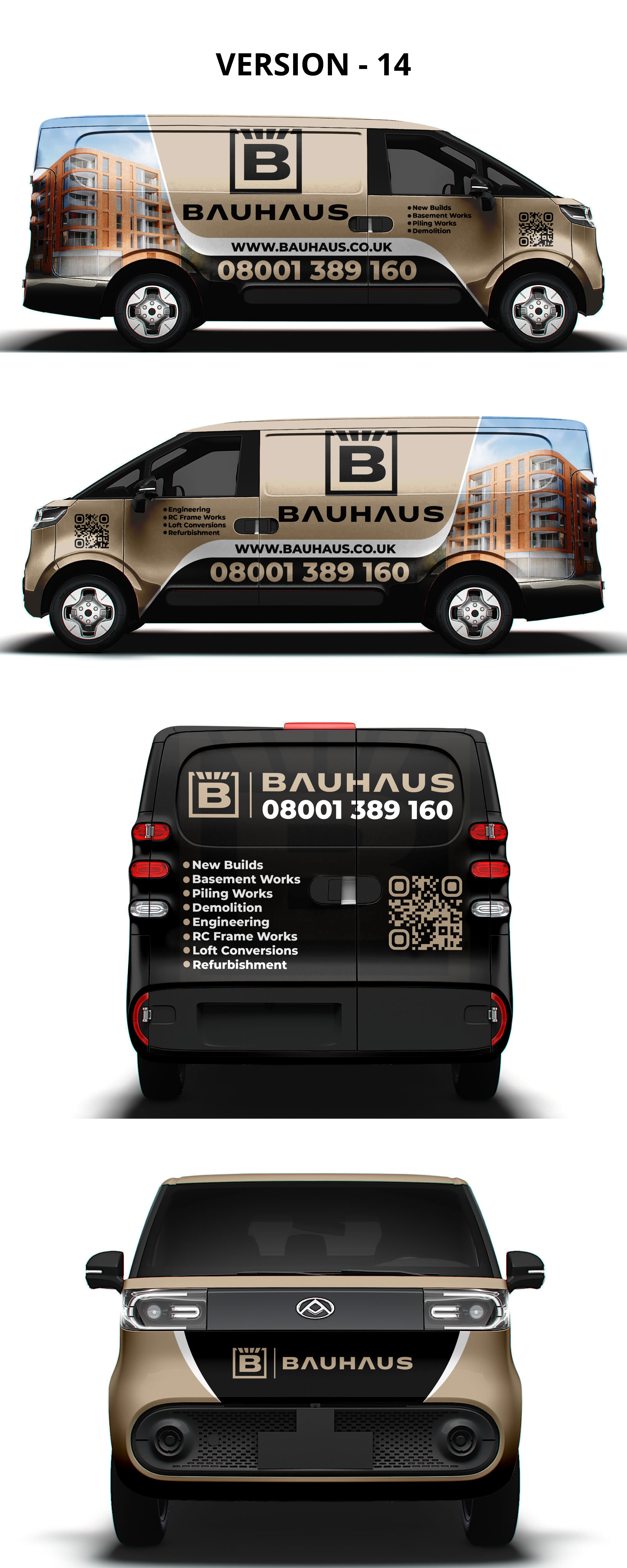 Diseño de Rotulación de Vehículo por Imagine design000 para UK Bauhaus | Diseño #36788967