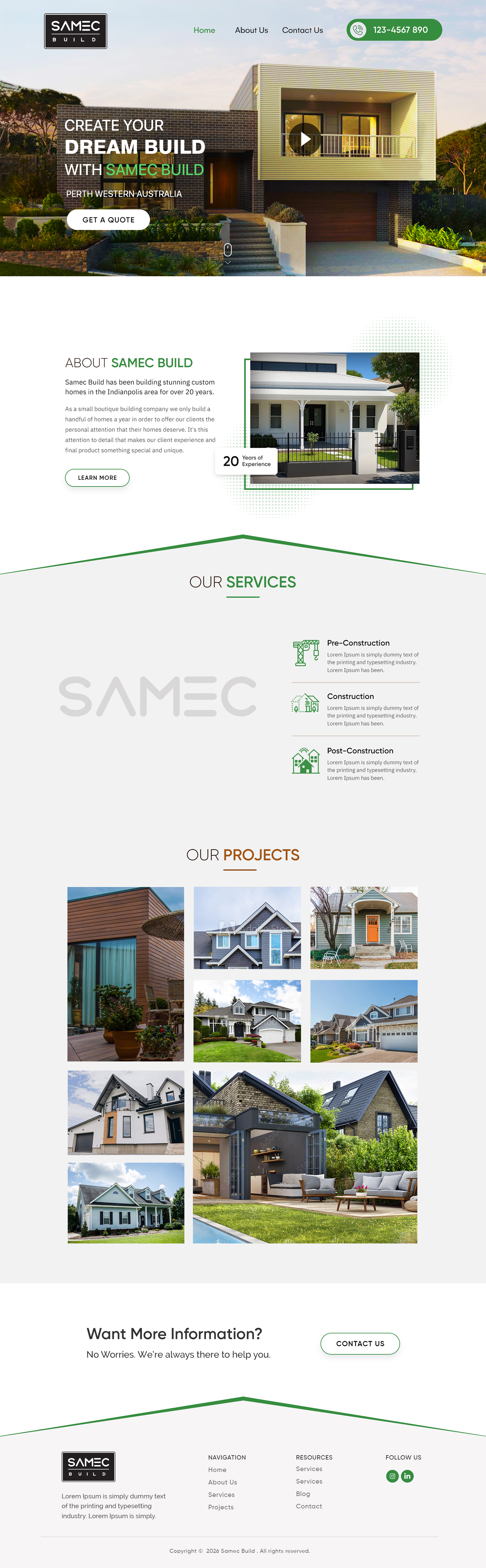 Web Design by Shijo John for this project | Design #36741334