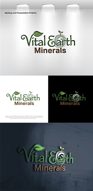 Logo Design by VectorForge for Vital Earth Minerals | Design: #36748262
