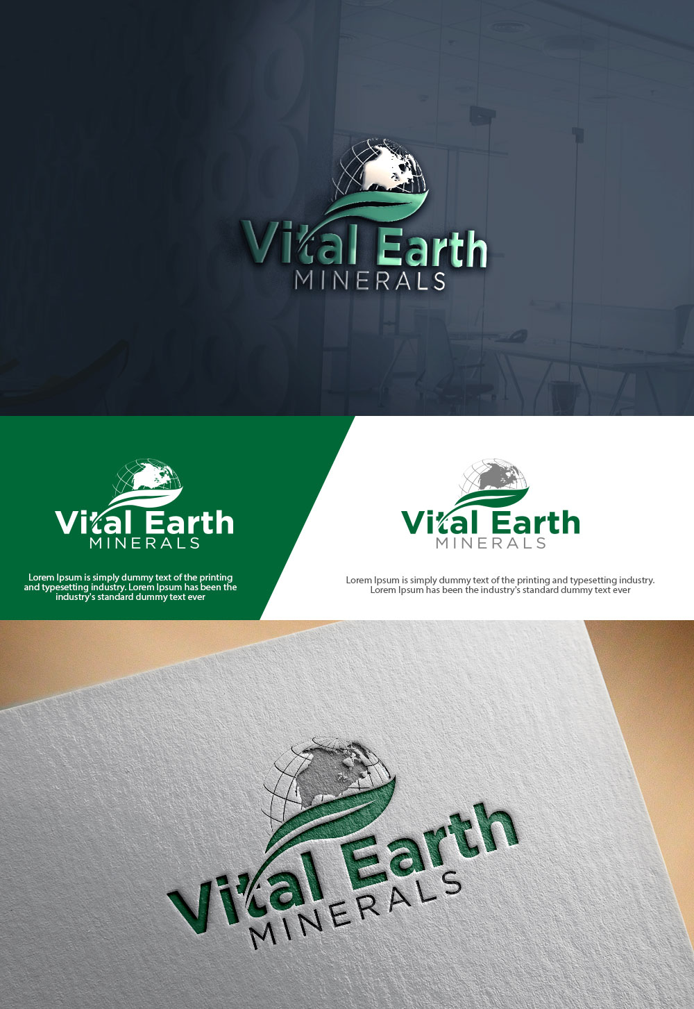 Diseño de Logo por sulemani  creation para Vital Earth Minerals | Diseño #36743003