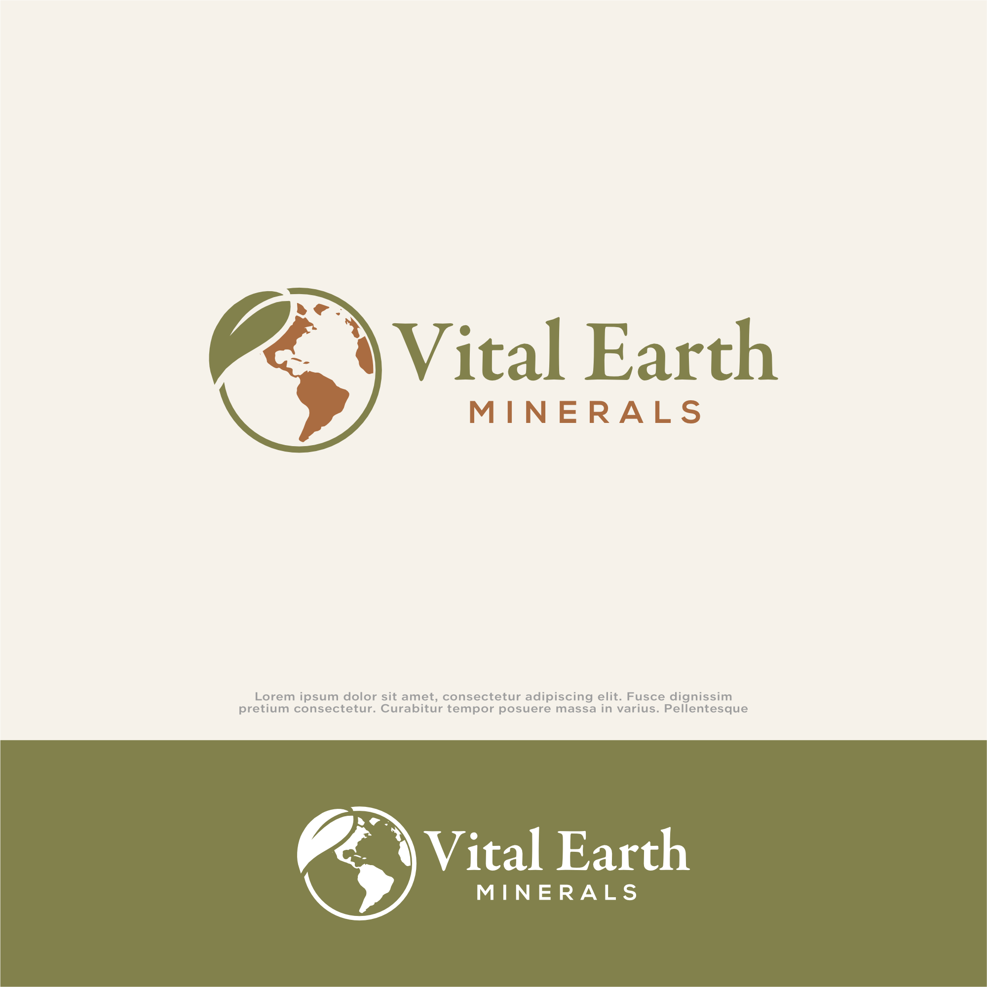 Diseño de Logo por win it para Vital Earth Minerals | Diseño #36769527