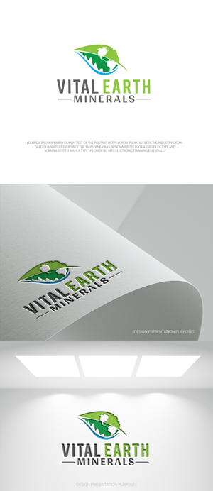 Logo Design by zebronicgraphic for Vital Earth Minerals | Design: #36754198
