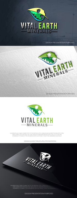 Logo Design by zebronicgraphic for Vital Earth Minerals | Design: #36754199