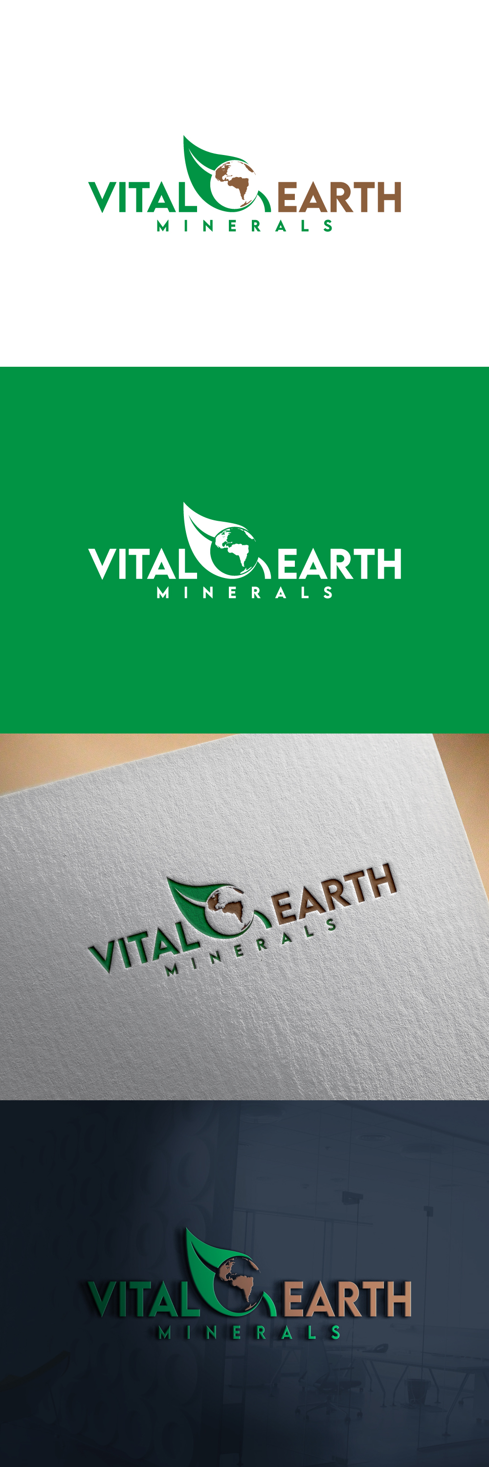 Diseño de Logo por designA78 para Vital Earth Minerals | Diseño #36746676