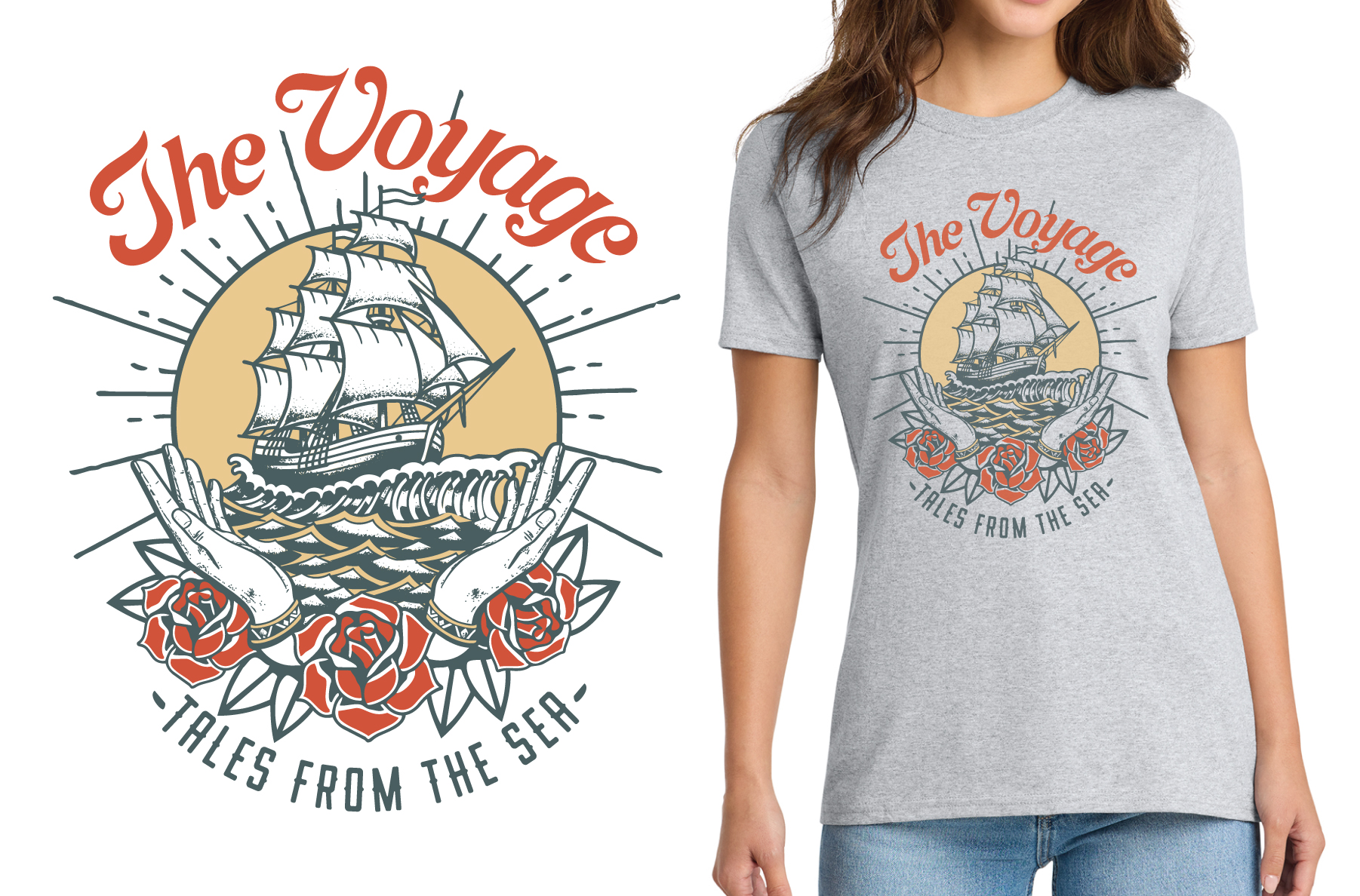 T-shirt Design by Jennifer Beatty for this project | Design #36749008