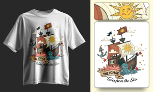 T-shirt Design by Daud Nadeem