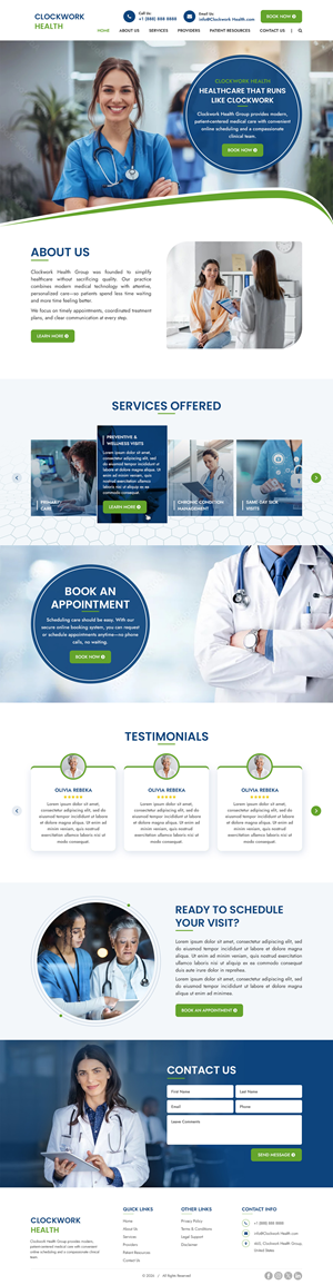 Web Design by Dreams Designs for this project | Design: #36754445