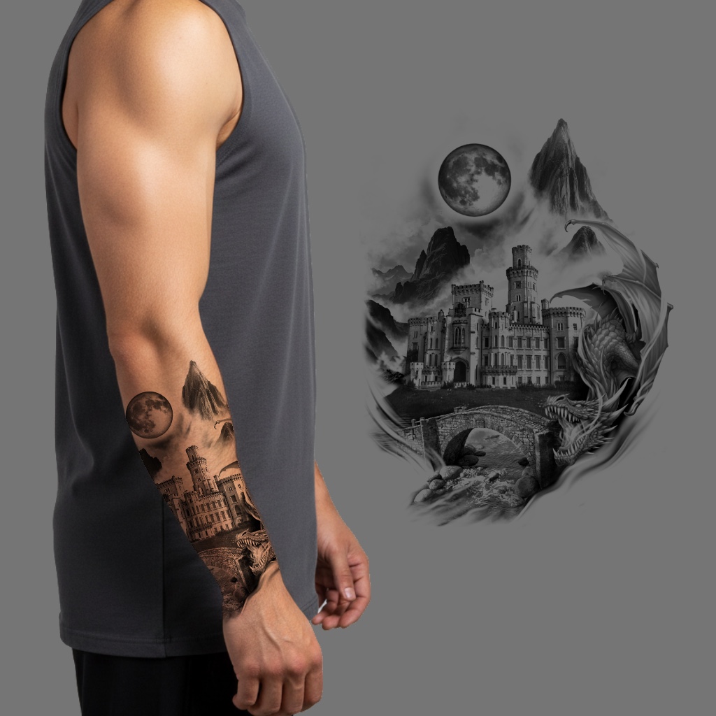 Tattoo Design by bangkat for this project | Design: #36750012