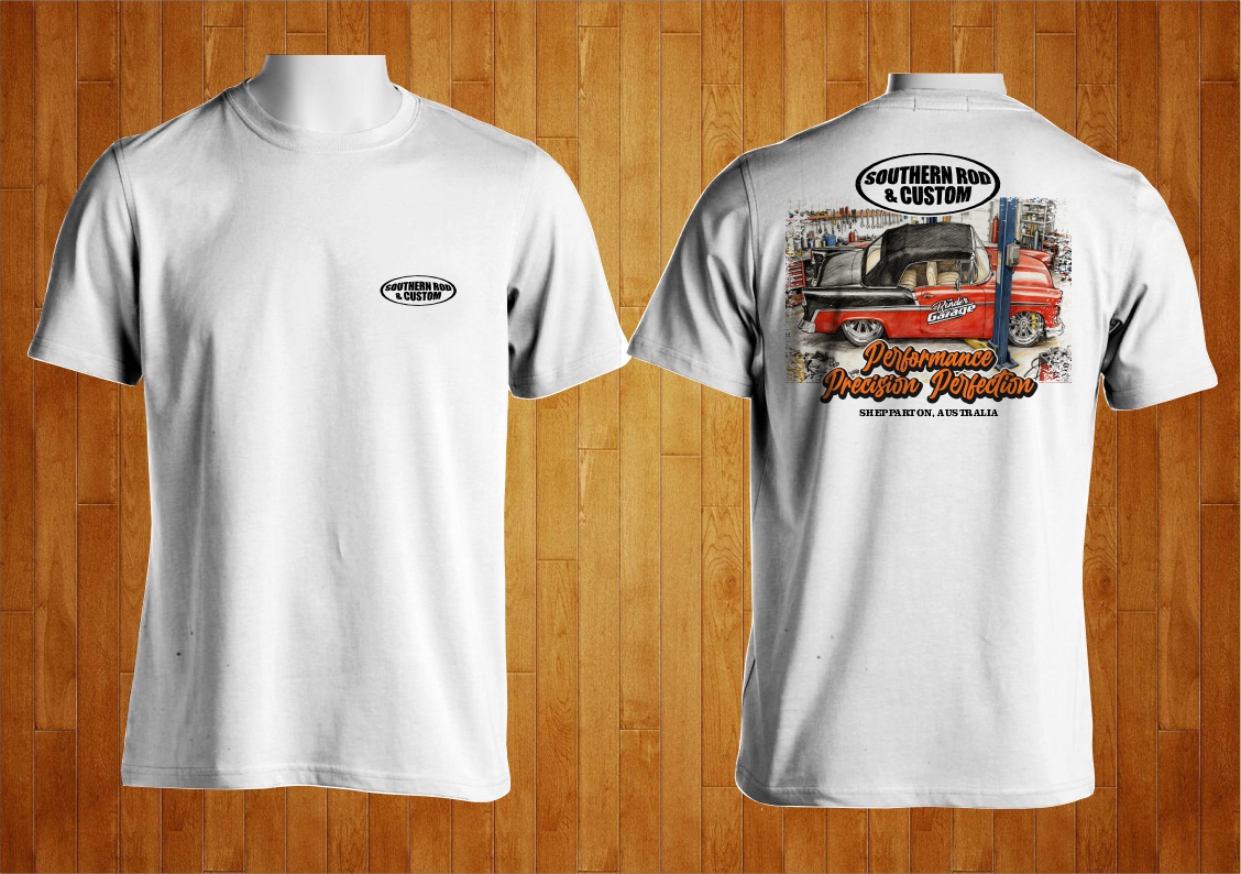 Design de T-shirt par MangkuJiwo pour SOUTHERN ROD AND CUSTOM | Design #36748458