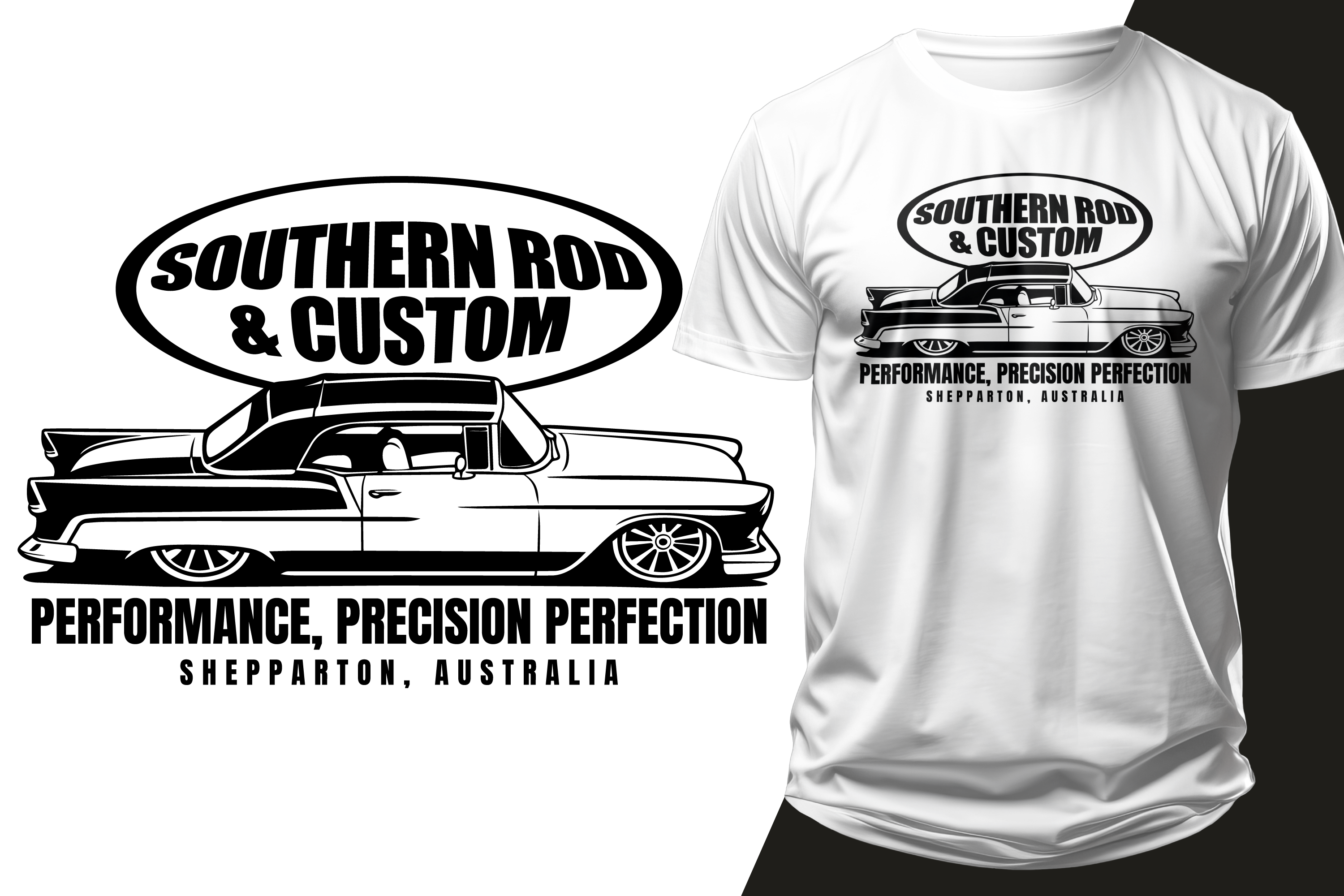 T-shirt Design by Ismail Hossain for SOUTHERN ROD AND CUSTOM | Design #36746342