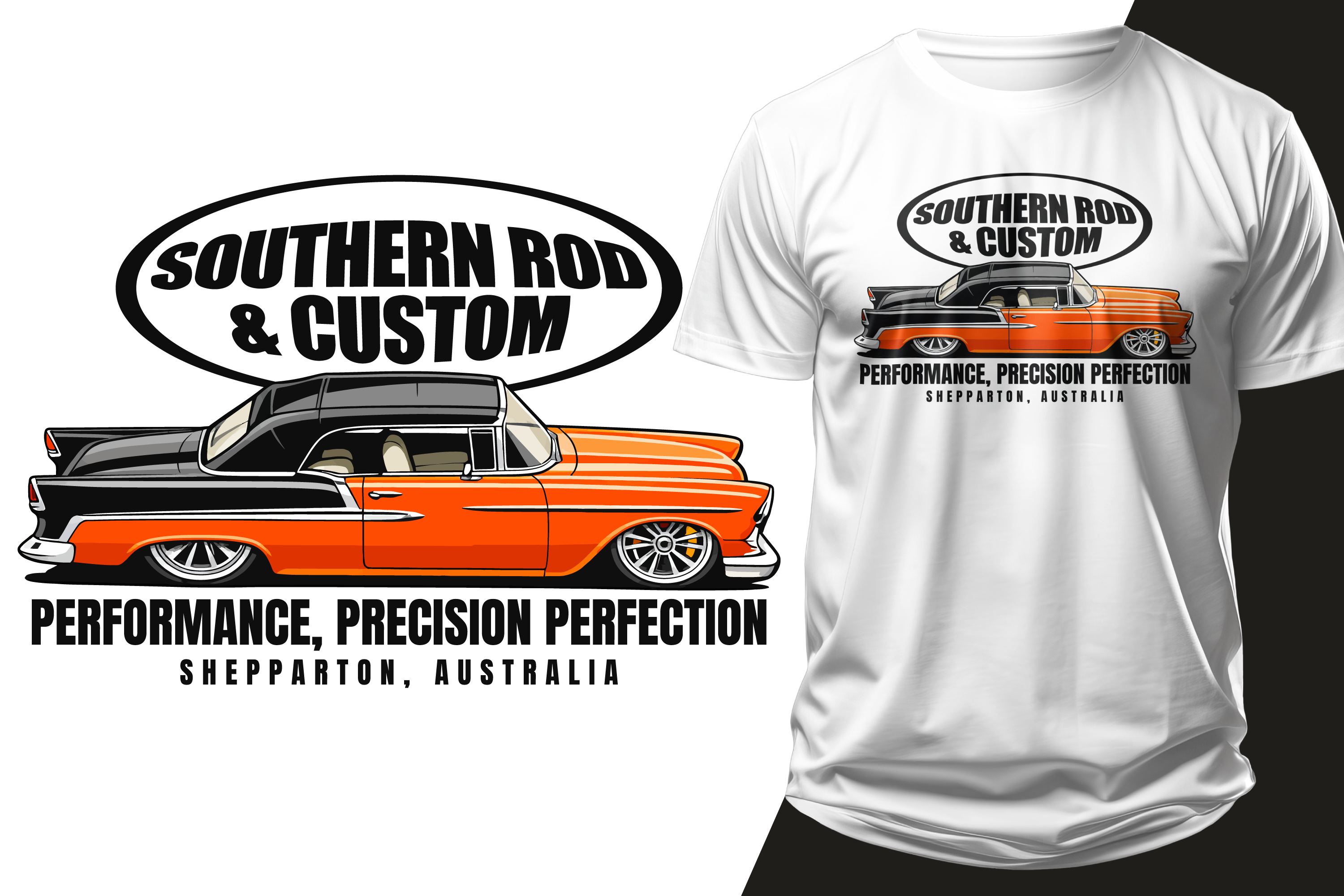 T-shirt Design by Ismail Hossain for SOUTHERN ROD AND CUSTOM | Design #36748502