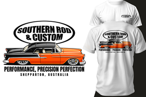 T-shirt Design by Ismail Hossain for SOUTHERN ROD AND CUSTOM | Design #36750786