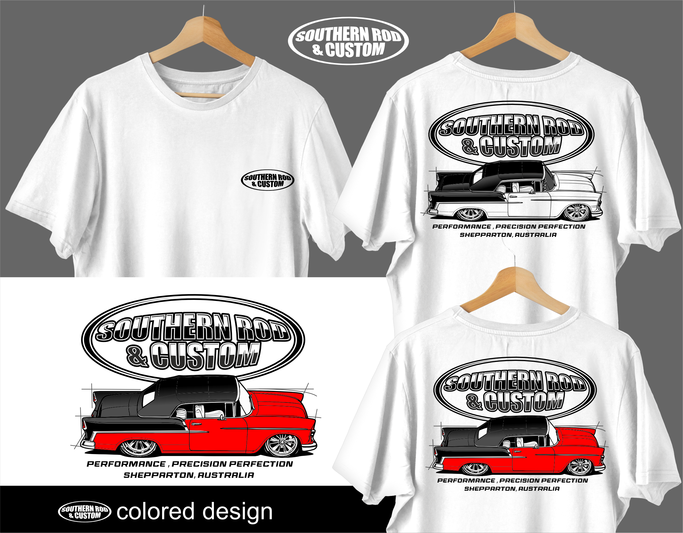 T-shirt Design by Yakuza20 for SOUTHERN ROD AND CUSTOM | Design #36744466