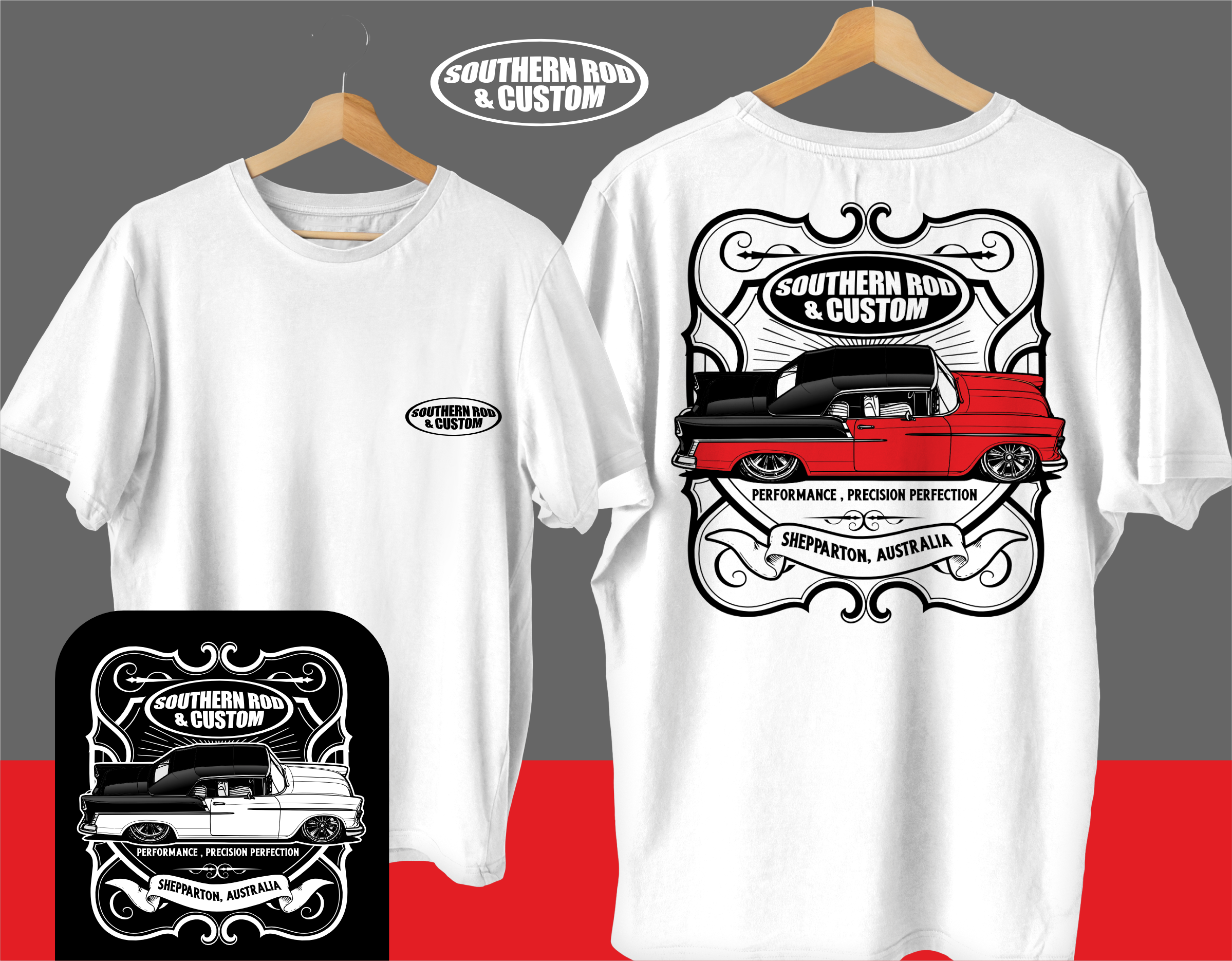 T-shirt Design by Yakuza20 for SOUTHERN ROD AND CUSTOM | Design #36748077