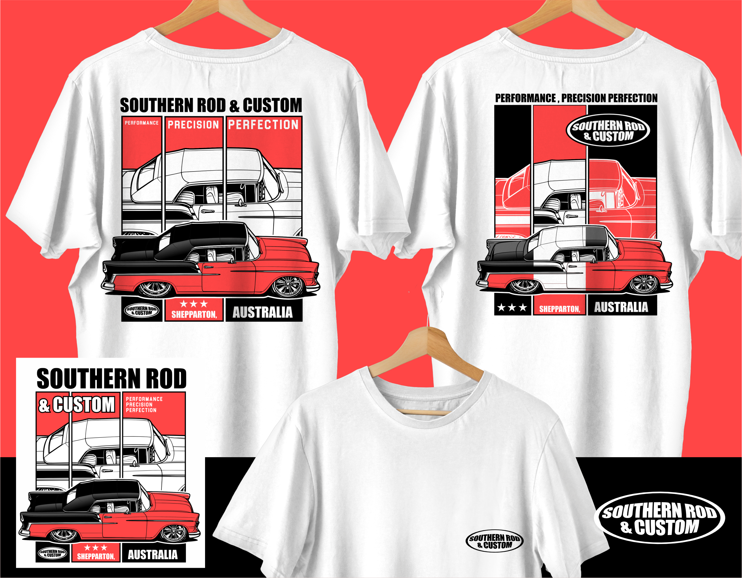 T-shirt Design by Yakuza20 for SOUTHERN ROD AND CUSTOM | Design #36748630