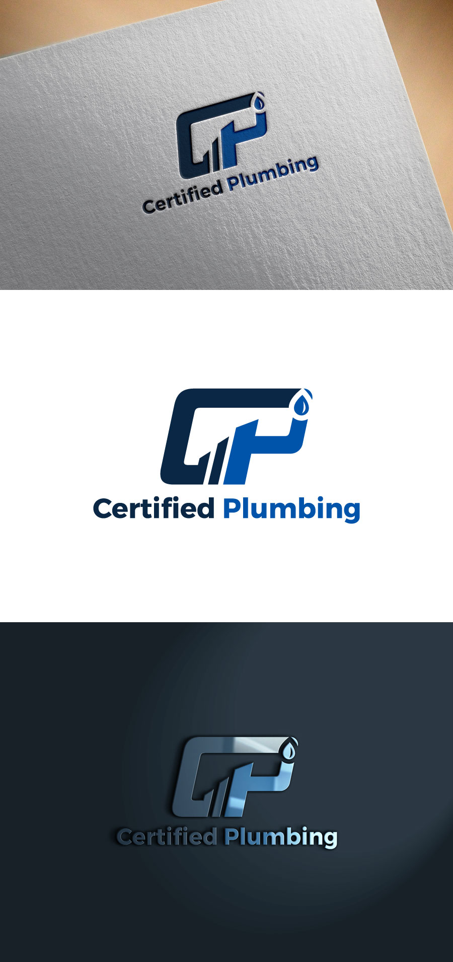 Logo Design by amran mollaa for Certified Plumbing Professionals  | Design #36747562