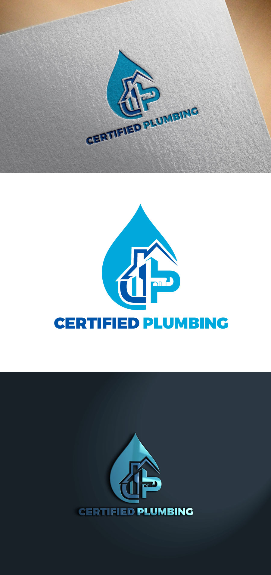 Logo Design by amran mollaa for Certified Plumbing Professionals  | Design #36747703