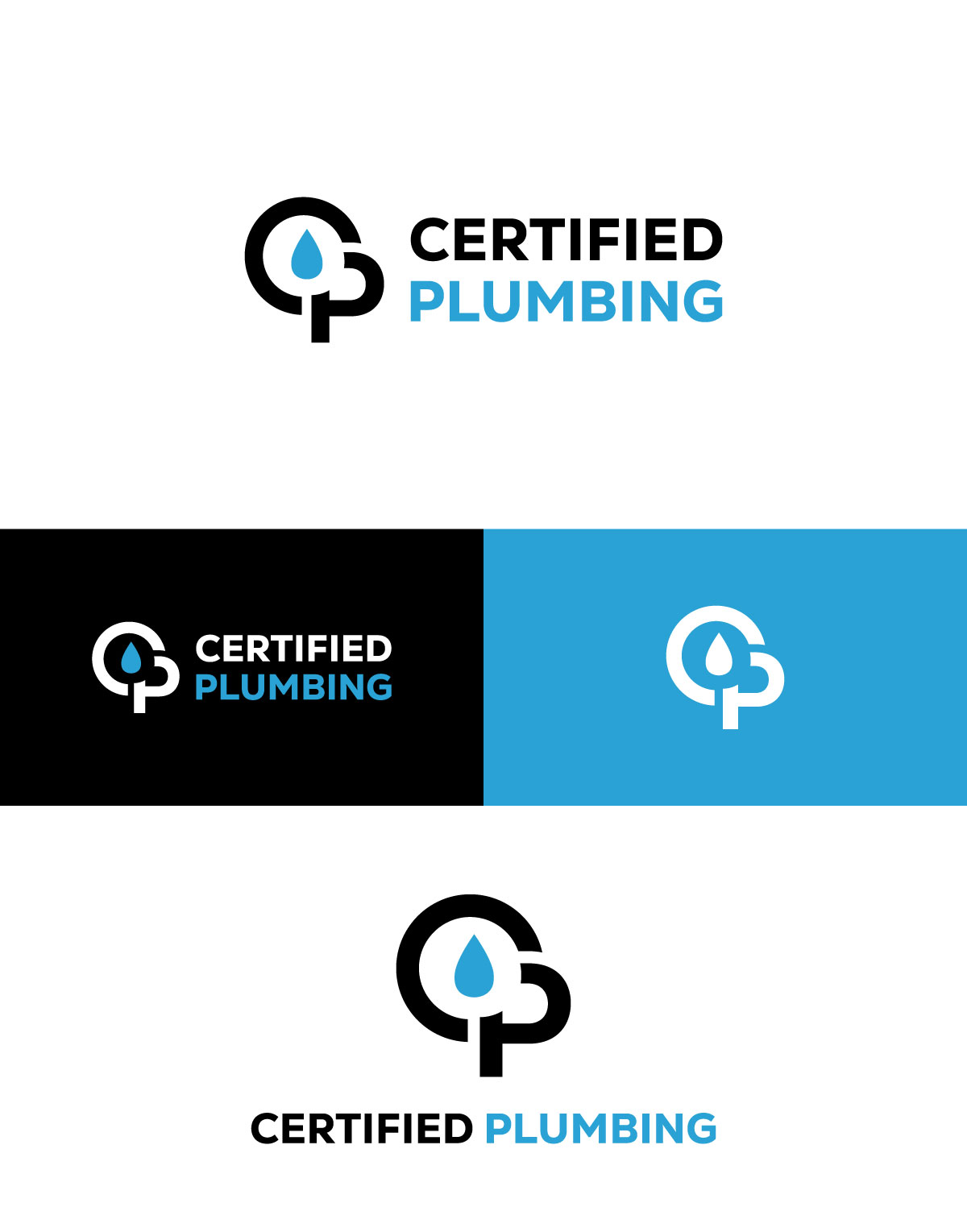 Logo-Design von Nasima 4 für Certified Plumbing Professionals  | Design #36772669