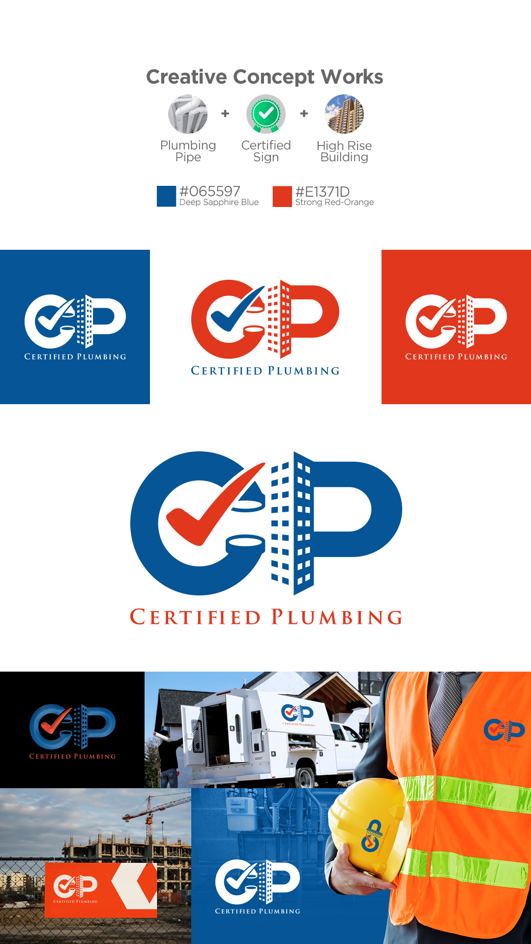 Diseño de Logo por estevangio para Certified Plumbing Professionals  | Diseño #36776407