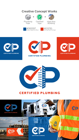 Logo Design by estevangio for Certified Plumbing Professionals  | Design: #36776445