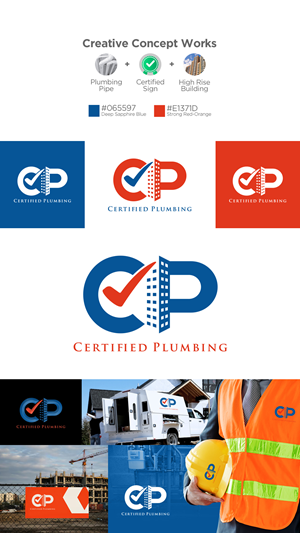 Logo Design by estevangio for Certified Plumbing Professionals  | Design: #36776479