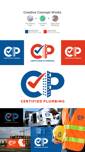 Logo Design by estevangio for Certified Plumbing Professionals  | Design: #36776489