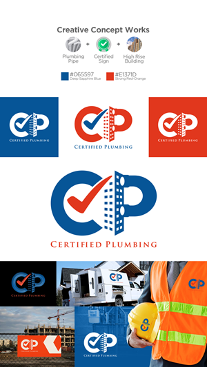 Logo Design by estevangio for Certified Plumbing Professionals  | Design: #36776490