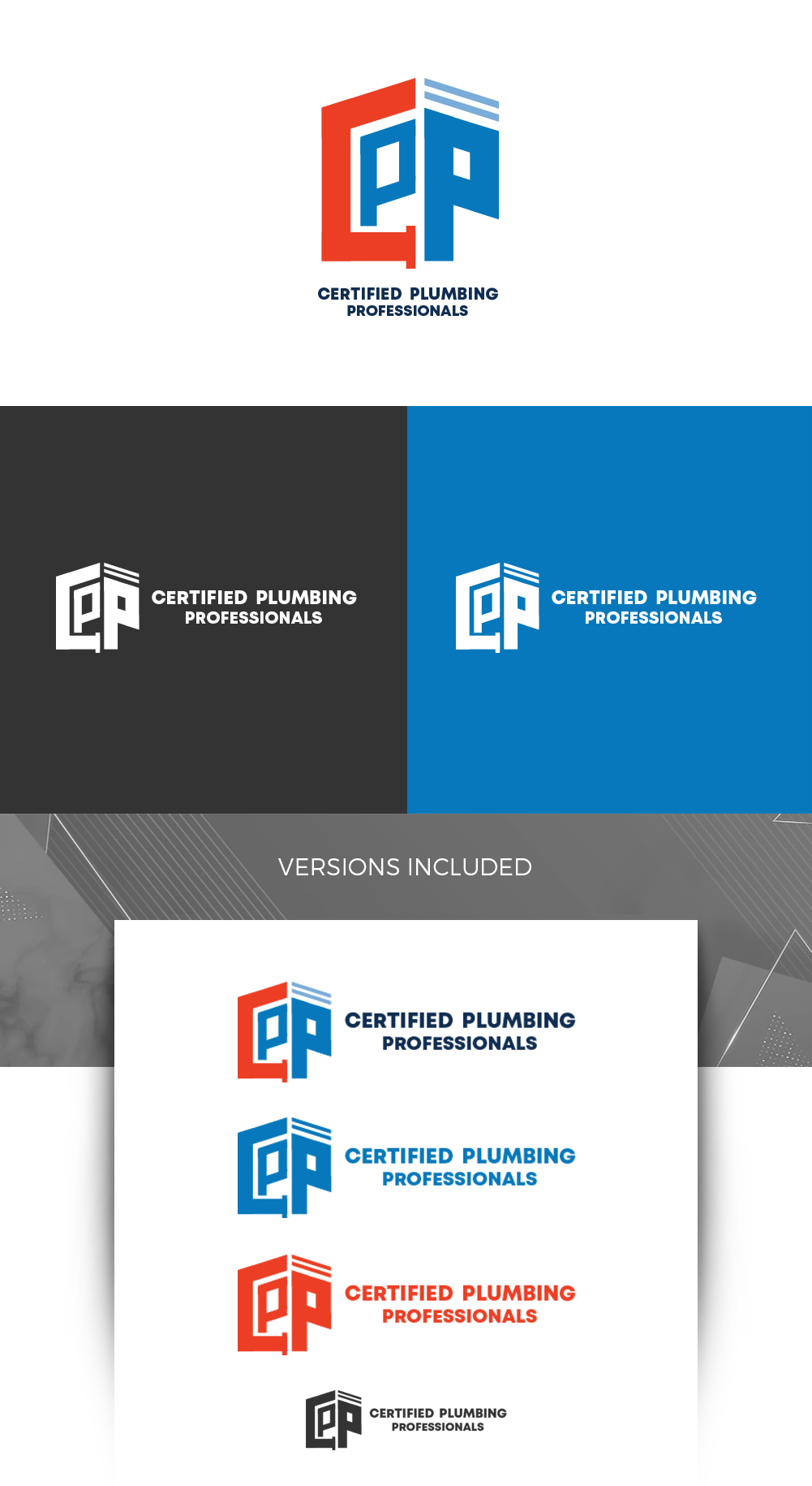 Logo-Design von amazive für Certified Plumbing Professionals  | Design #36751479