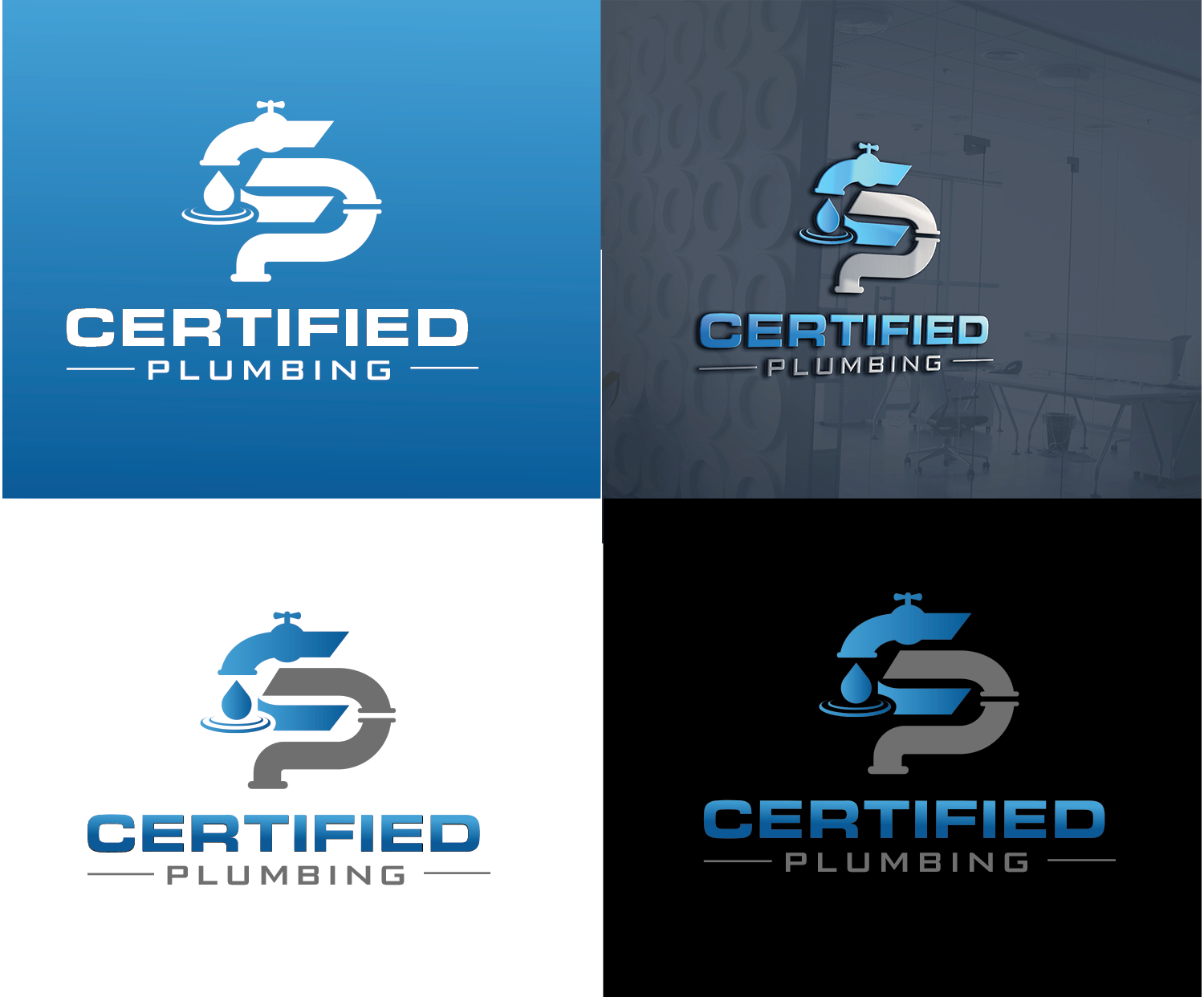 Logo-Design von Graphixpointt für Certified Plumbing Professionals  | Design #36768710