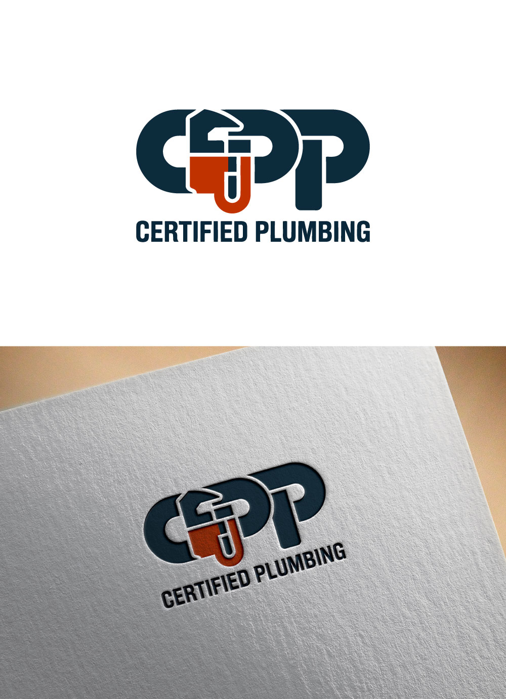 Logo Design by KING JM for Certified Plumbing Professionals  | Design #36744646