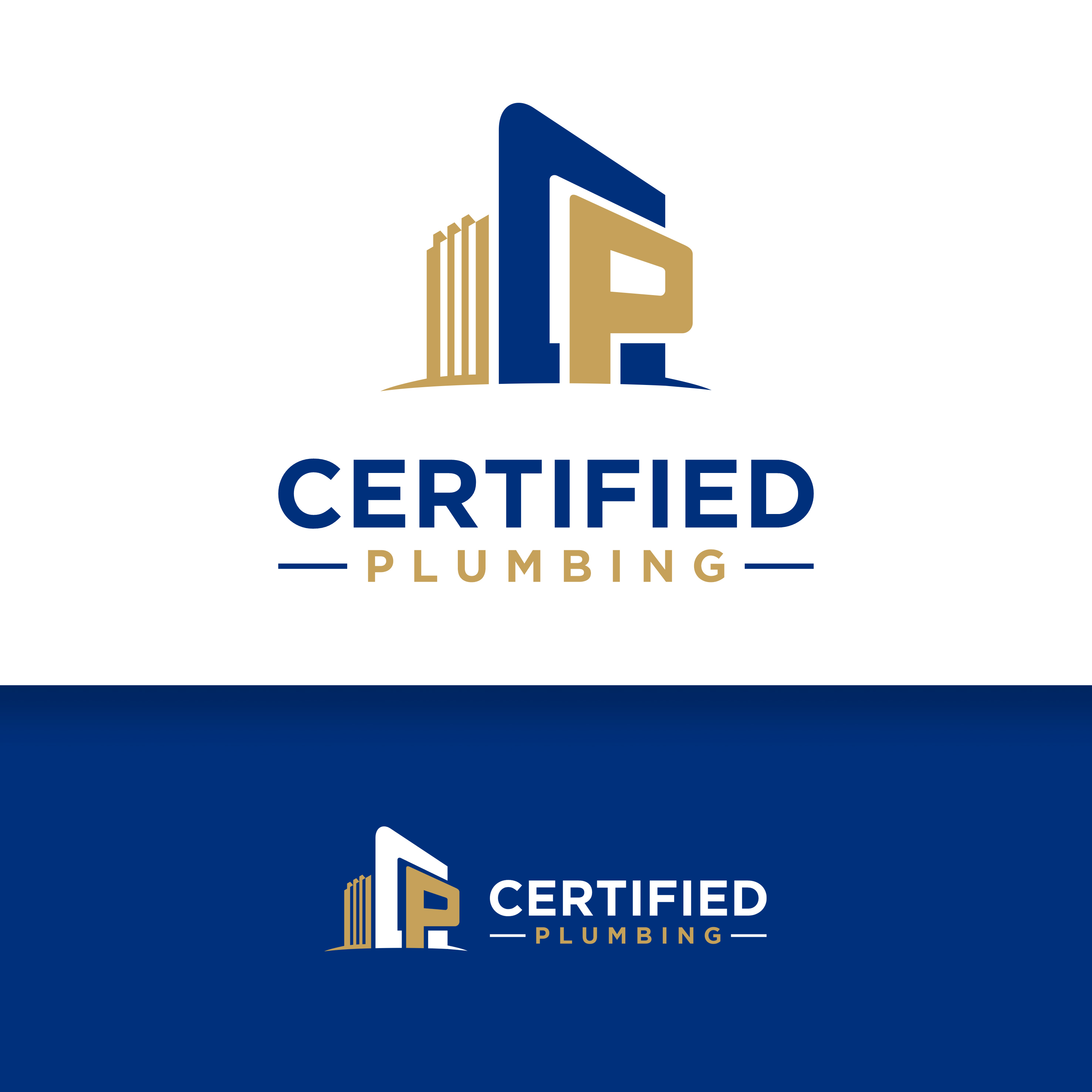 Logo Design by TheSakti for Certified Plumbing Professionals  | Design #36766014