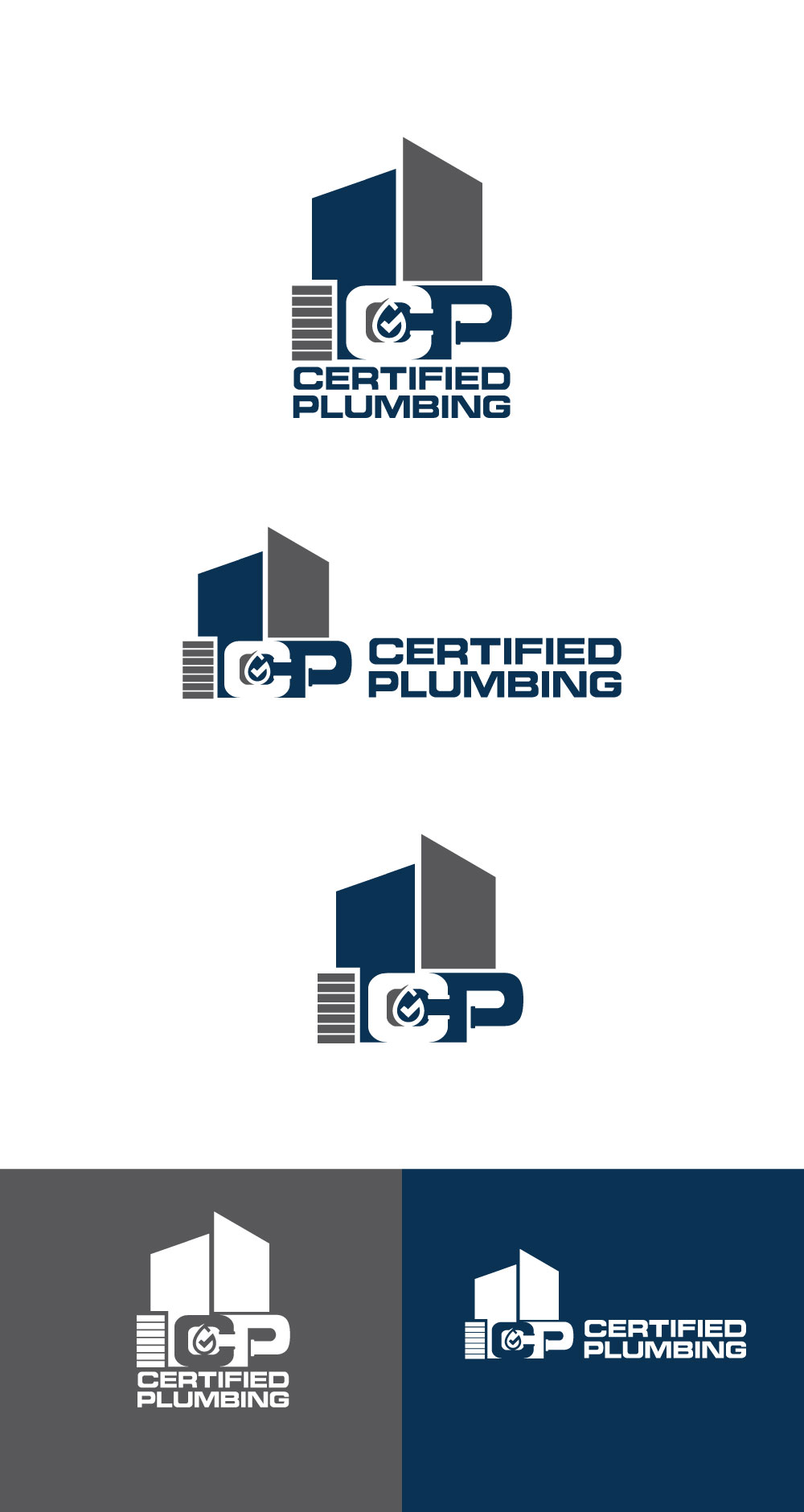 Logo Design by DesignVerse777 for Certified Plumbing Professionals  | Design #36757926
