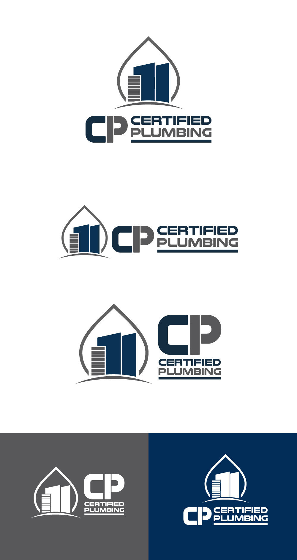 Logo Design by DesignVerse777 for Certified Plumbing Professionals  | Design #36757927